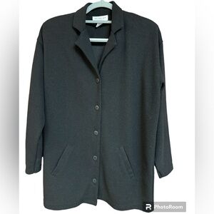 Metro 212 New York Button-down Longline Cardigan Sweater Jacket XS